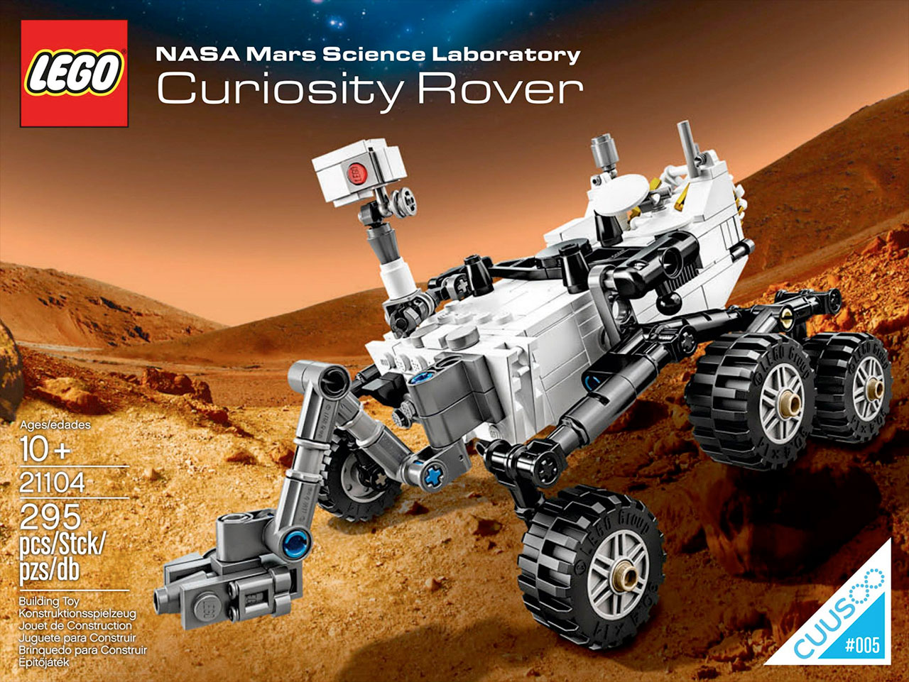 LEGO Launches Mars Curiosity Rover, 5 More Toy Brick Spacecraft Await Liftoff